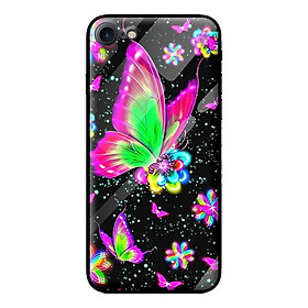 Ốp kính cho Iphone 8 mẫu BƯỚM 7D - Hàng chính hãng