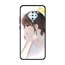 Ốp Lưng in cho Vivo S1 Pro/ Vivo V17 Mẫu Cô Gái Mắt Xanh - Hàng Chính Hãng
