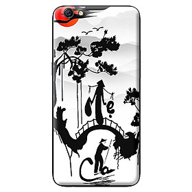 Ốp lưng cho Oppo A39 CHA MẸ - Hàng chính hãng