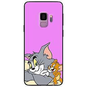 Ốp lưng in cho Samsung S9 Mẫu Tom Jerry