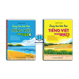 Sách - Combo Trọng tâm kiến thức tiếng việt (luyện thi vào lớp 6) trọn bộ (có đáp án)