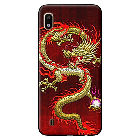 Ốp lưng cho Samsung Galaxy A10 nền rồng 1 - Hàng chính hãng