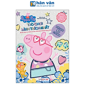 Sách - Sách Tương Tác - Cùng Học Cùng Chơi Với Peppa Pig - Trò Chơi Mình Thích Nhất