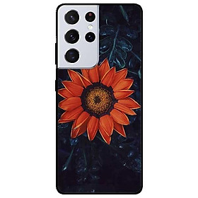 Ốp lưng dành cho Samsung S21 - S21 Plus - S21 Ultra mẫu Bông Hoa Cam