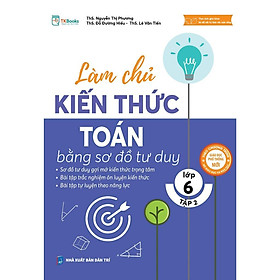 Sách - Làm Chủ Kiến Thức Toán Lớp 6 Bằng Sơ Đồ Tư Duy - Tập 2 - MCBooks