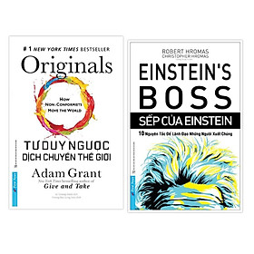 Sách - Combo Tư duy ngược dịch chuyển thế giới + Einstein