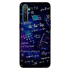 Ốp Lưng in cho Realme 5 Mẫu Họa Tiết Số Học - Hàng Chính Hãng