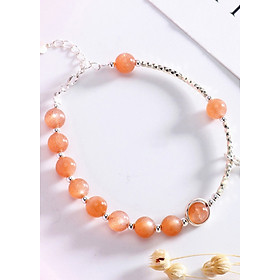 Vòng tay đá thiên nhiên phối lắc trái tim - Ngọc Quý Gemstones