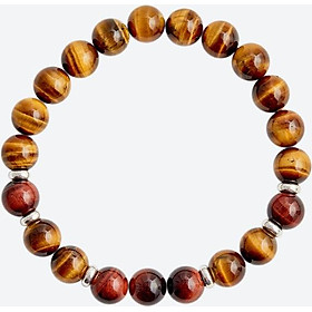 Vòng tay mắt hổ charm bạc Ngọc Quý Gemstones