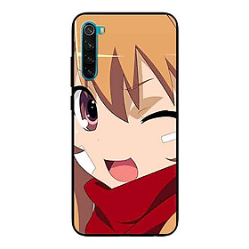 Ốp Lưng in cho Xiaomi Redmi Note 8 Mẫu Cô Gái Nheo Mắt - Hàng Chính Hãng