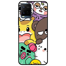 Ốp lưng dành cho Vivo Y21 - Vivo Y21s mẫu Các Chú Gấu Tập Hợp