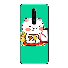 Ốp Lưng in cho Xiaomi Redmi K20 Mẫu Mèo May Mắn 4 - Hàng Chính Hãng