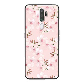 Ốp Lưng in cho Oppo A9 2020 Mẫu Họa Tiết Hoa Đào - Hàng Chính Hãng