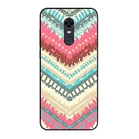 Ốp Lưng in cho Xiaomi Redmi 5 Mẫu Thổ Cẩm - Hàng Chính Hãng
