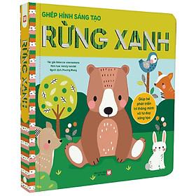 Ghép Hình Sáng Tạo: Rừng Xanh (Giúp Bé Phát Triển Trí Thông Minh Và Tư Duy Sáng Tạo)