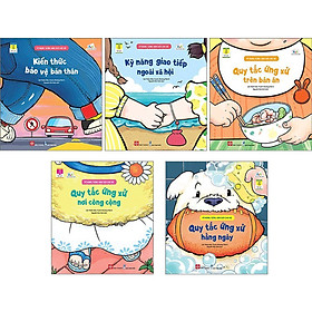 Sách - Kỹ Năng Sống Đầu Đời Cho Bé - Combo 5 Cuốn - Đinh Tị Books
