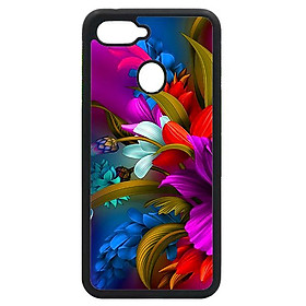 Ốp lưng cho Oppo F9 HOA 7 SẮC 1 - Hàng chính hãng