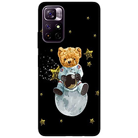 Ốp lưng dành cho Xiaomi Redmi Note 11 4G - Redmi Note 11 5G / Redmi Note 11T 5G / Redmi Note 11S 5G  - Gấu Vũ Trụ
