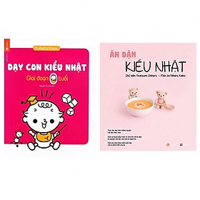 Sách - Dạy Con Kiểu Nhật - Giai Đoạn Trẻ 0 Tuổi + Ăn Dặm Kiểu Nhật - Thái Hà Books