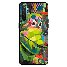 Ốp Lưng in cho Realme 5 Mẫu Chú Chó Xanh - Hàng Chính Hãng