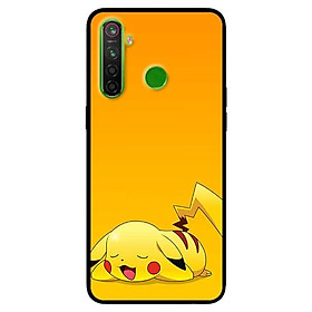 Ốp lưng dành cho Realme 6i mẫu PiKa nền vàng