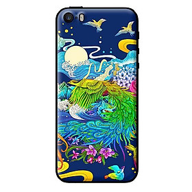 Ốp in cho iPhone 5 Phượng Hoàng Xanh - Hàng chính hãng
