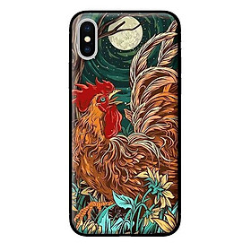 Ốp in cho iPhone XS Gà Mái - Hàng chính hãng