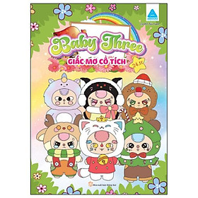 Sách - BabyThree Sách Tô Màu Giấc Mơ Cổ Tích