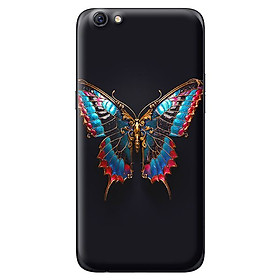Ốp lưng cho Oppo A57 bướm màu sắc 1 - Hàng chính hãng