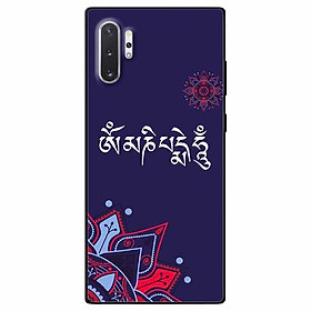 Ốp lưng dành cho Samsung Note 10 Plus mẫu Om Mani Tiếng Phạn