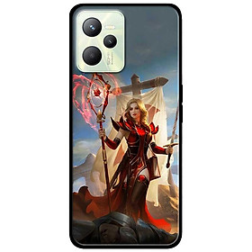Ốp lưng dành cho Realme C35 - Realme Narzo 50A Prime mẫu Cô Gái Trượng Đỏ