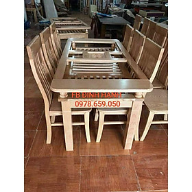 BỘ BÀN ĂN GỖ SỒI