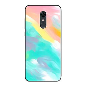 Ốp Lưng in cho Xiaomi Redmi 5 Plus Mẫu Họa Tiết Nước Loang - Hàng Chính Hãng