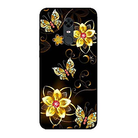 Ốp Lưng in cho Xiaomi Redmi 5 Plus Mẫu Hoa Hồng 5 - Hàng Chính Hãng