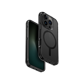 Ốp Lưng Trong Suốt Sạc Từ Tính cho iPhone 16 Pro/ 16 Pro Max UNIQ COMBAT, ốp viền màu máy, chống sốc chính hãng UNIQ_ Hàng chính hãng