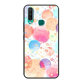 Ốp Lưng in cho Vivo Y15 Mẫu Hiệu Ứng Màu Nước - Hàng Chính Hãng