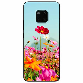 Ốp lưng dành cho Huawei Mate 20 Pro mẫu Vườn Hoa Ban Mai