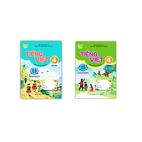 Sách - Combo Tiếng Việt 4 - tập 1 + 2 (Dành cho buổi học thứ hai) (Kết nối tri thức với cuộc sống)