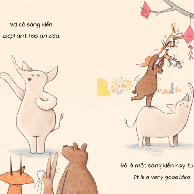 Sách Thiếu Nhi Song Ngữ | Cáo Gặp Rắc Rối - Fox Has A Problem | Corey R. Tabor | San Hô Books