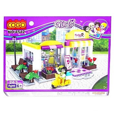 Mô Hình Cửa Hàng Thời Trang COGO 4542