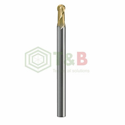 Dao Phay Cầu R1 x 6 x 60L Union Tool Model HSB2020-0600,Dao phay ngón gia công sau nhiệt