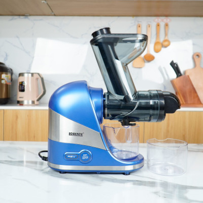 Máy ép chậm trục ngang cao cấp lõi đồng công suất khủng 450W Lorente dùng được cho cả quán, ép rau củ quả...-Hàng chính hãng