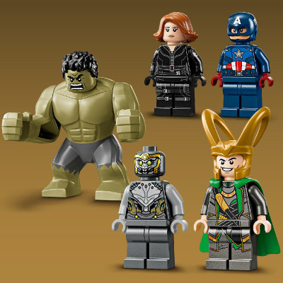 LEGO SUPERHEROES 76290 Đồ Chơi Lắp Ráp Cuộc Chiến: Avengers Và Quái Vật Leviathan (347 chi tiết)