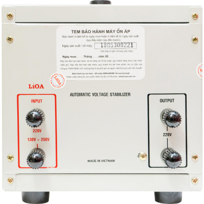 Ổn áp lioa 2kva model SH - 2000 II dây đồng 100%