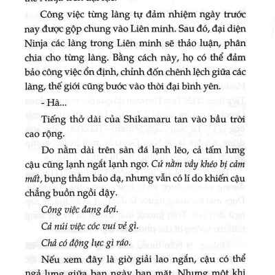 Tiểu Thuyết Naruto - Shikamaru Bí Truyền: Ám Mặc Phù Vân