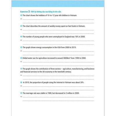 Sách - Ielts Key Writing - Công Thức Học Nhanh Ielts Writing Task 1 - Megabook