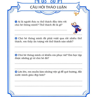 Tranh Truyện Dân Gian Việt Nam: Chú Bé Thông Minh (Tái Bản 2023)