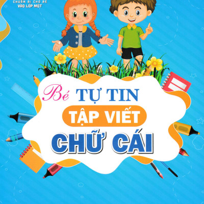 Combo Bé Tự Tin Tập Viết Chữ Cái + Chữ Ghép (Bộ 2 Cuốn) (HA)