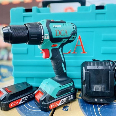 MÁY KHOAN BÚA KHÔNG CHỔI THAN DÙNG PIN 20V/2.0AHX2 DCA ADJZ05-13AM - HÀNG CHÍNH HÃNG