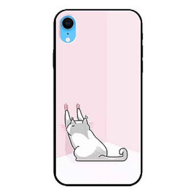 Ốp lưng in cho Iphone XR Mẫu Mèo Cào